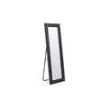 Full-Length Standing Mirror with Decorative Frame